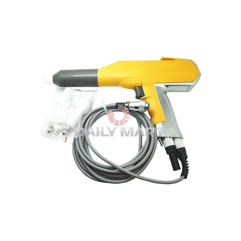 New In Box Electrostatic Powder Coating Spray Gun With Wire 3 Pins