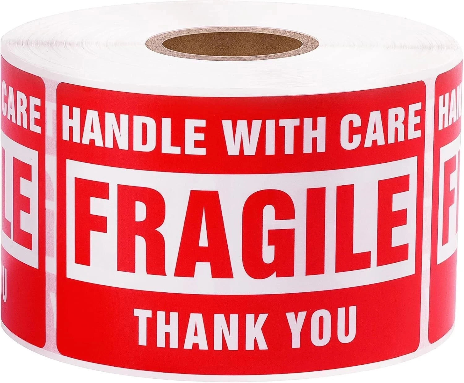 Fragile Stickers 1 Roll 250 2×3 Fragile Label Sticker Handle With Care Mailing