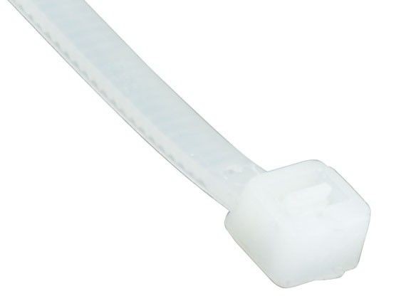 Cable Tie, 100pcs/Bag, White Color – 4in / 6in / 8in / 12in / 14in