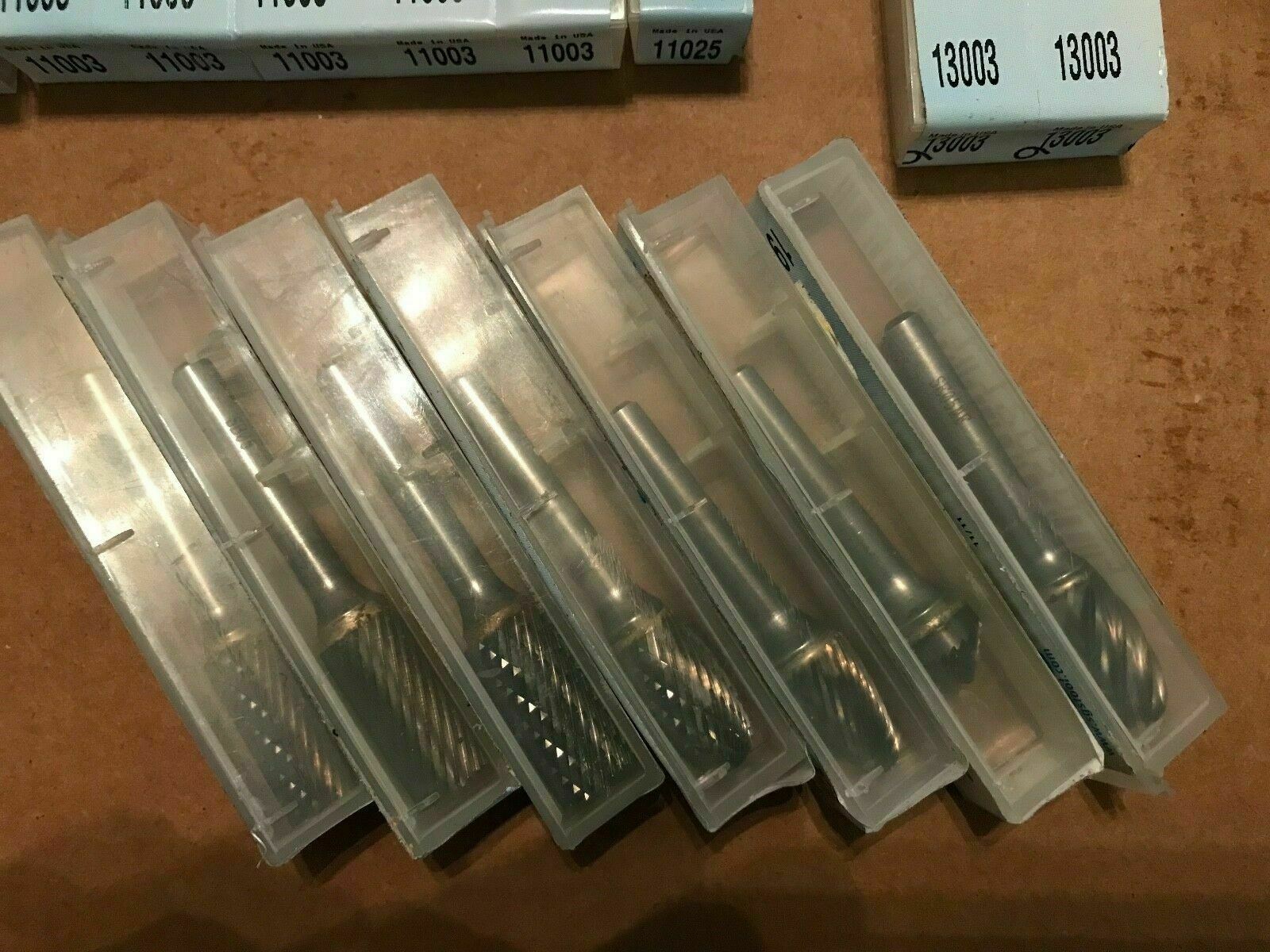 1x NEW SGS Solid Carbide Bur – Tree Pointed End – SG-13 – 1/4″ Shank – 14050