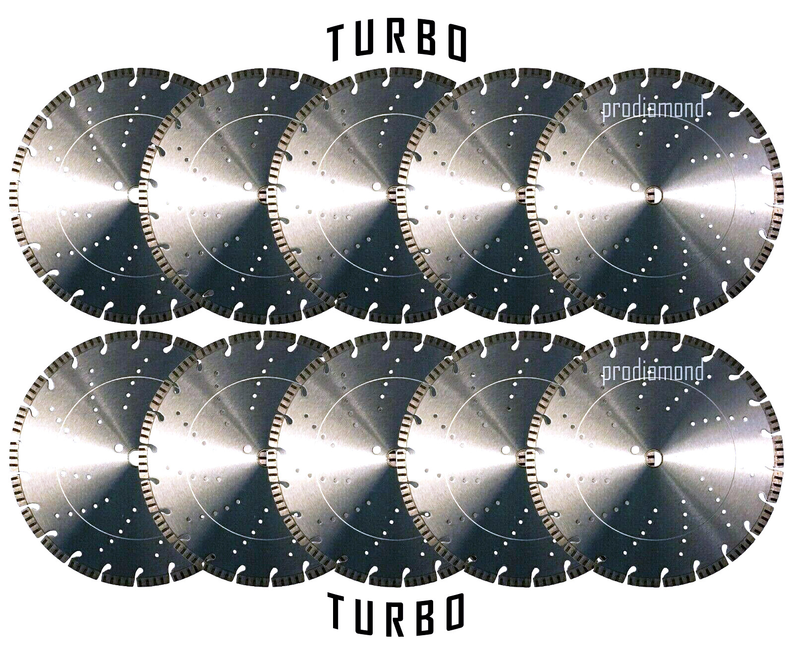 10-14″ TURBO Concrete Brick Block Precast Stone SUPREME Diamond Saw Blade**BEST