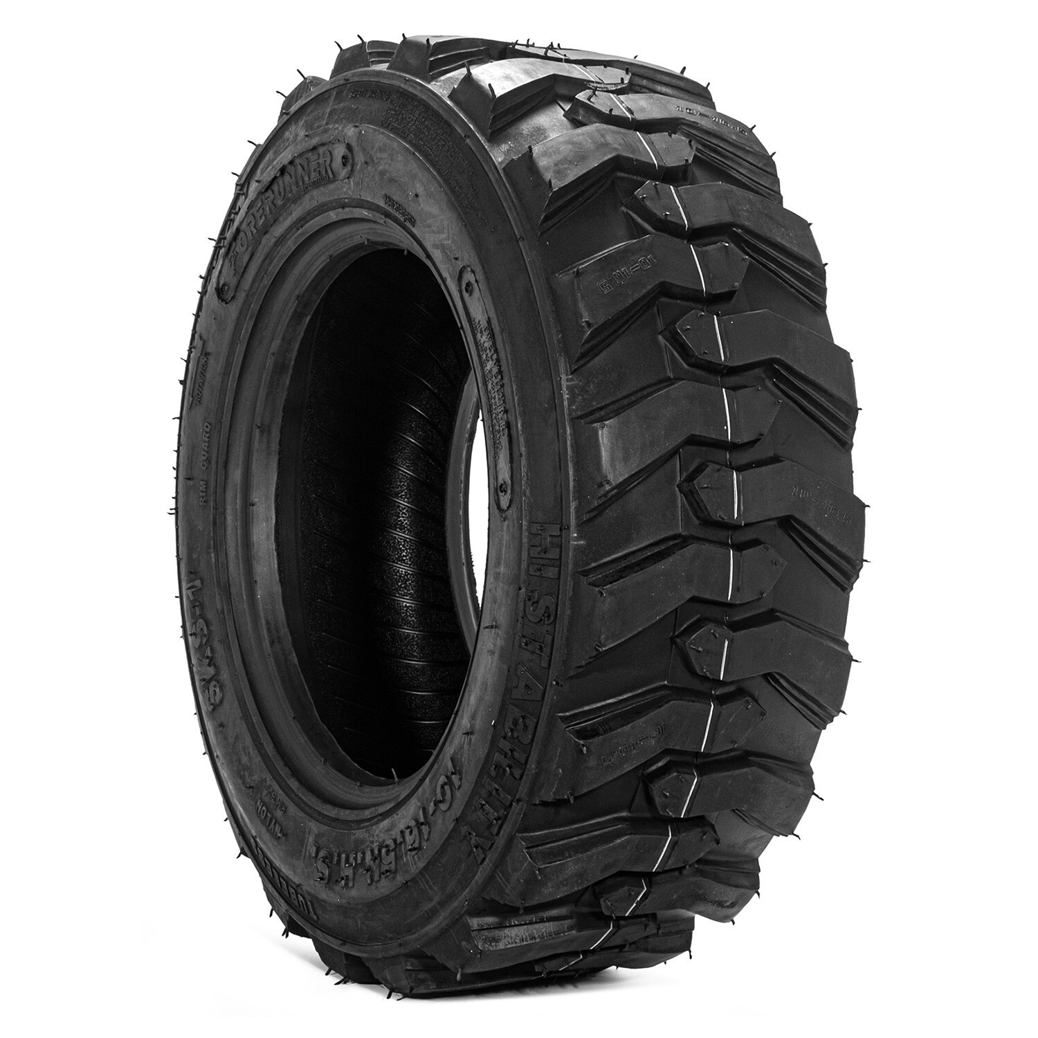 4 Tires 10×16.5 12Ply 10-16.5 Skid Steer Tires Heavy Duty Industrial Tires