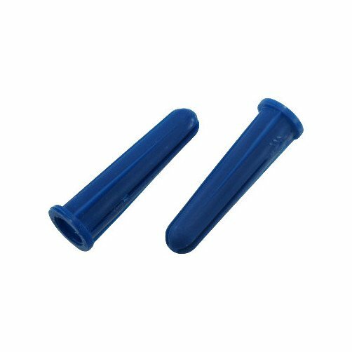 Conical Plastic Anchors 1/4″ #10-#12 x 1″ Blue, Red, White or Clear, Made in USA