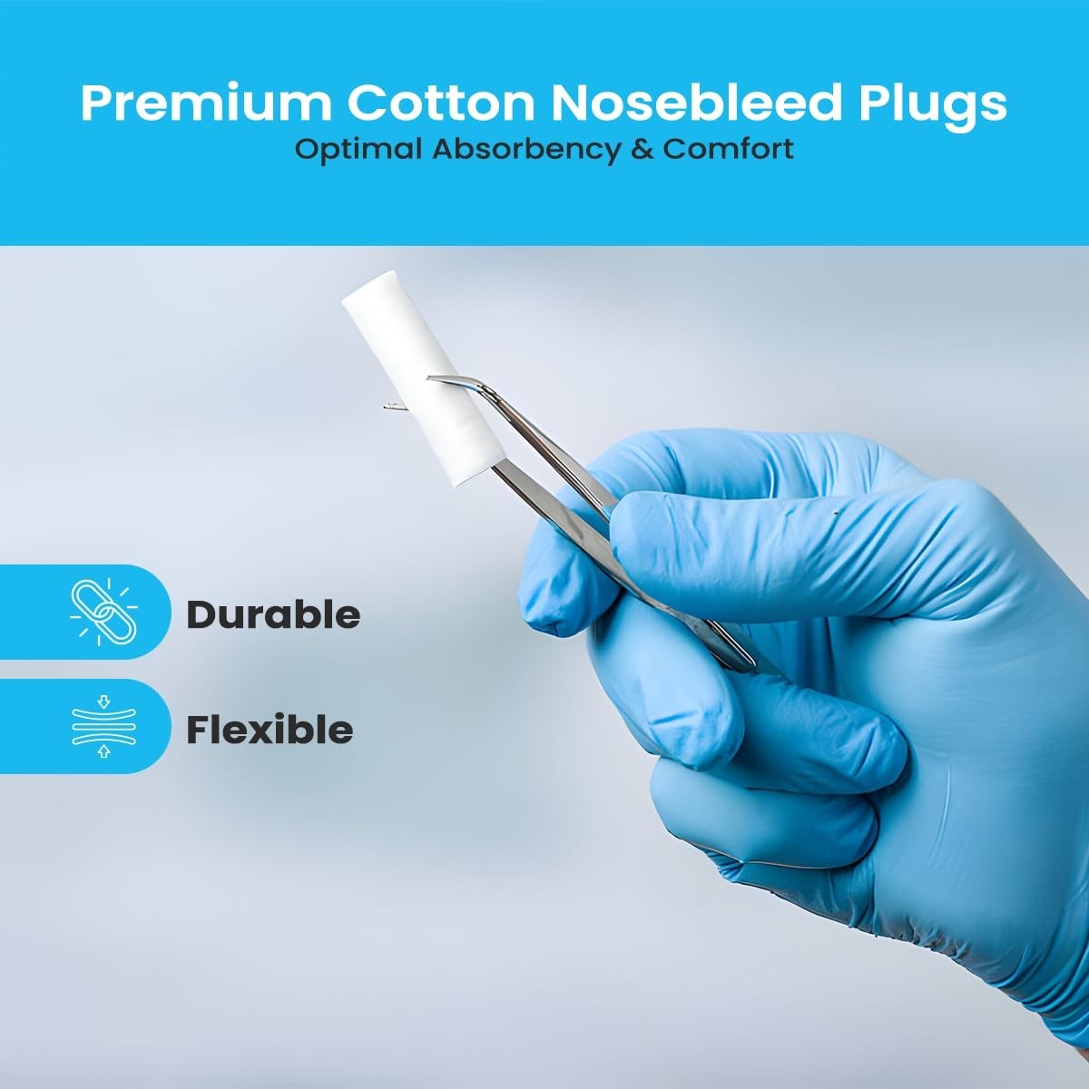 20050×4 Dental Cotton Rolls – Nose Bleed Stopper – Nose Bleed Plugs for Kids …