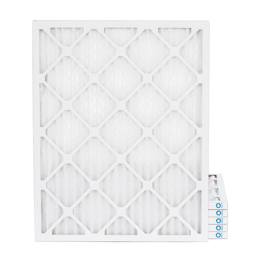 14x20x1 MERV 8 Pleated AC Furnace Air Filters. 6 Pack
