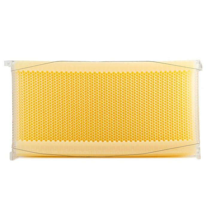 Certified BPA Free 7 Plastic Auto Beehive Frames Beekeeping Frames Honeycomb New