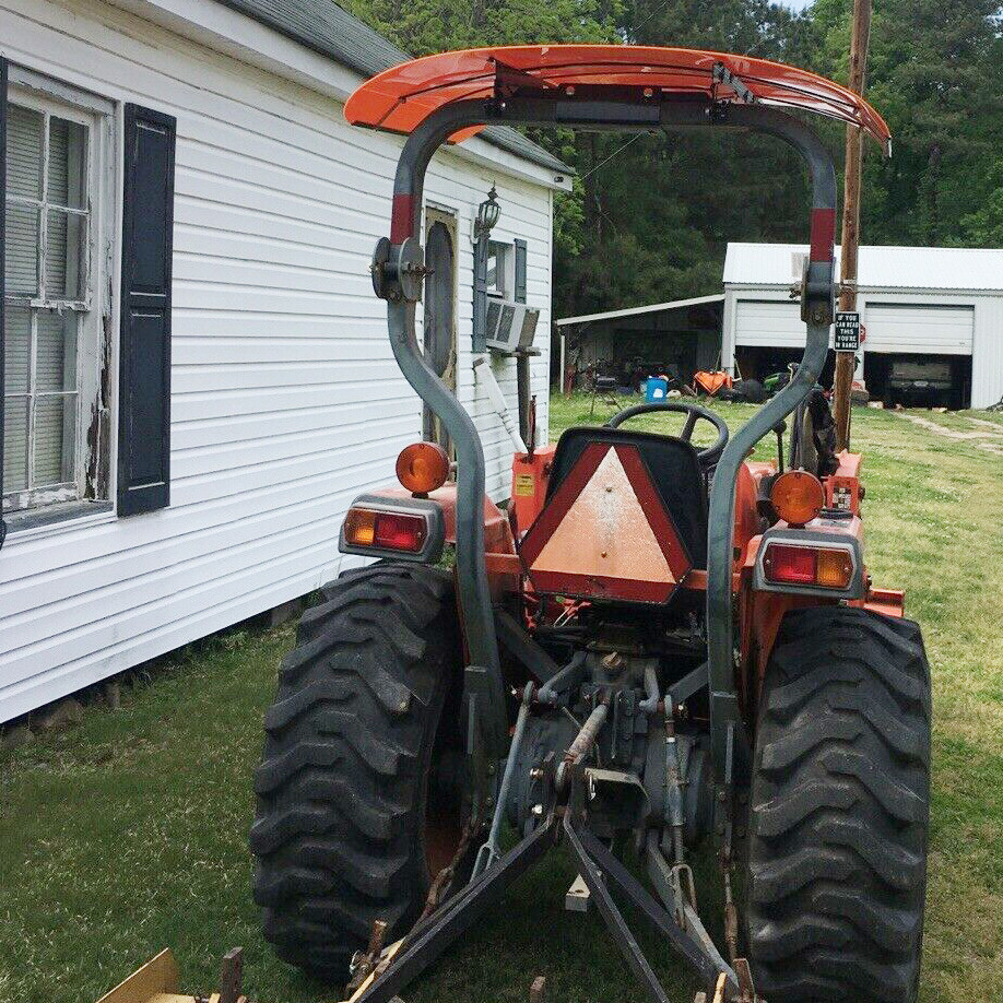 Sun Shield Tuff Top Tractor Canopy For ROPS 48-3/8″ X 48-3/8″ – Orange
