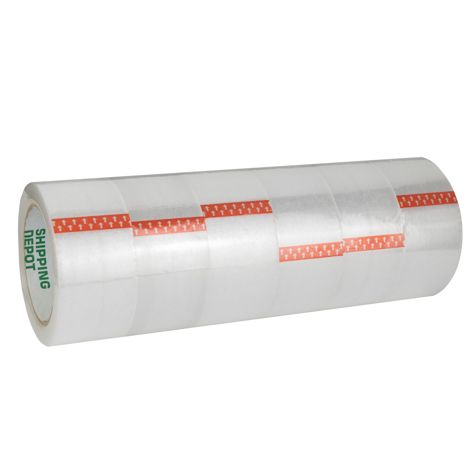 216 Rolls 2″x110yd Shipping Depot Carton Sealing Clear Packing Tape 1.6mil