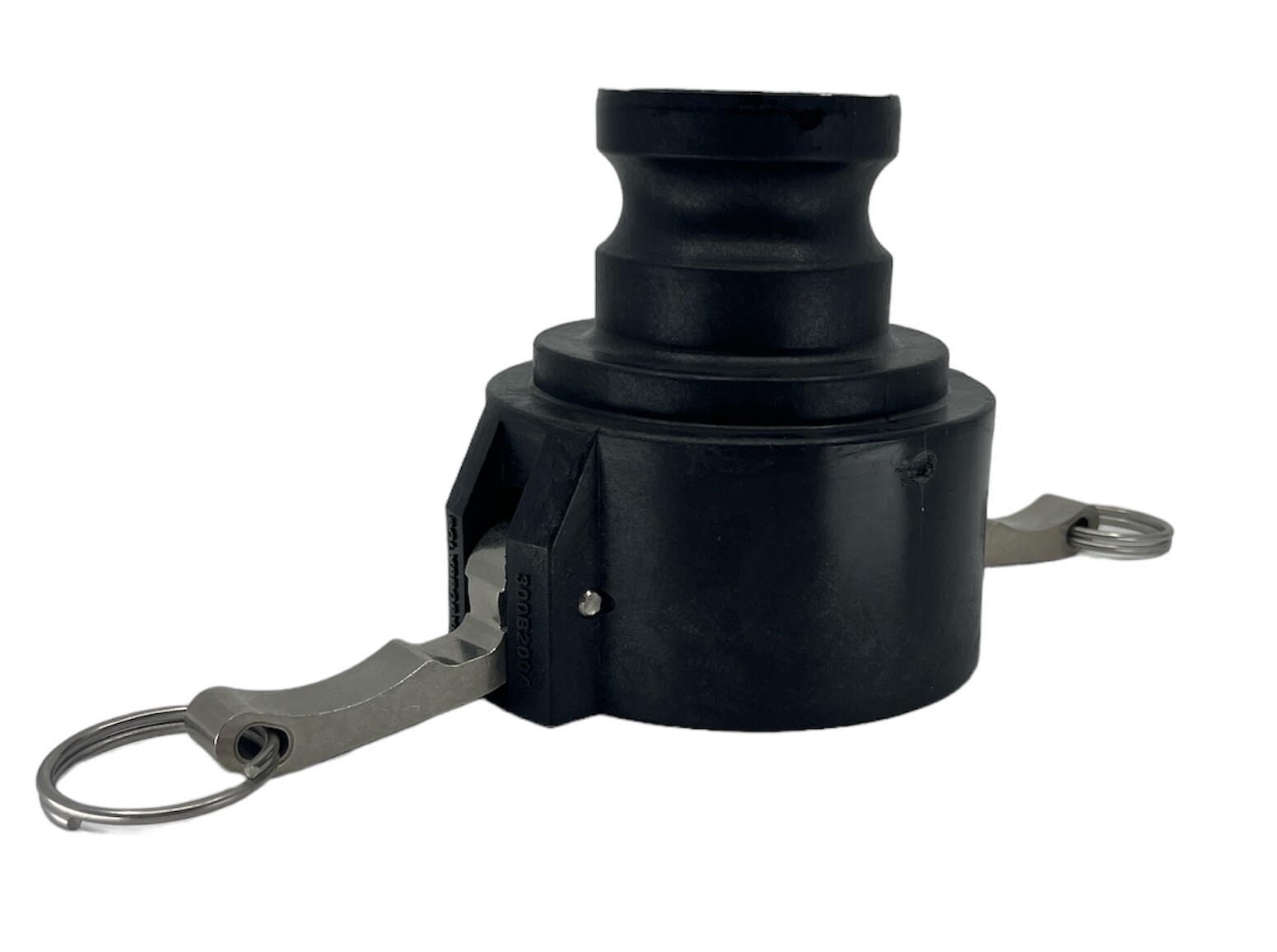 TerreMax Poly Camlock Coupler 3 in Female to 2 in Male Adapter – 300B200A