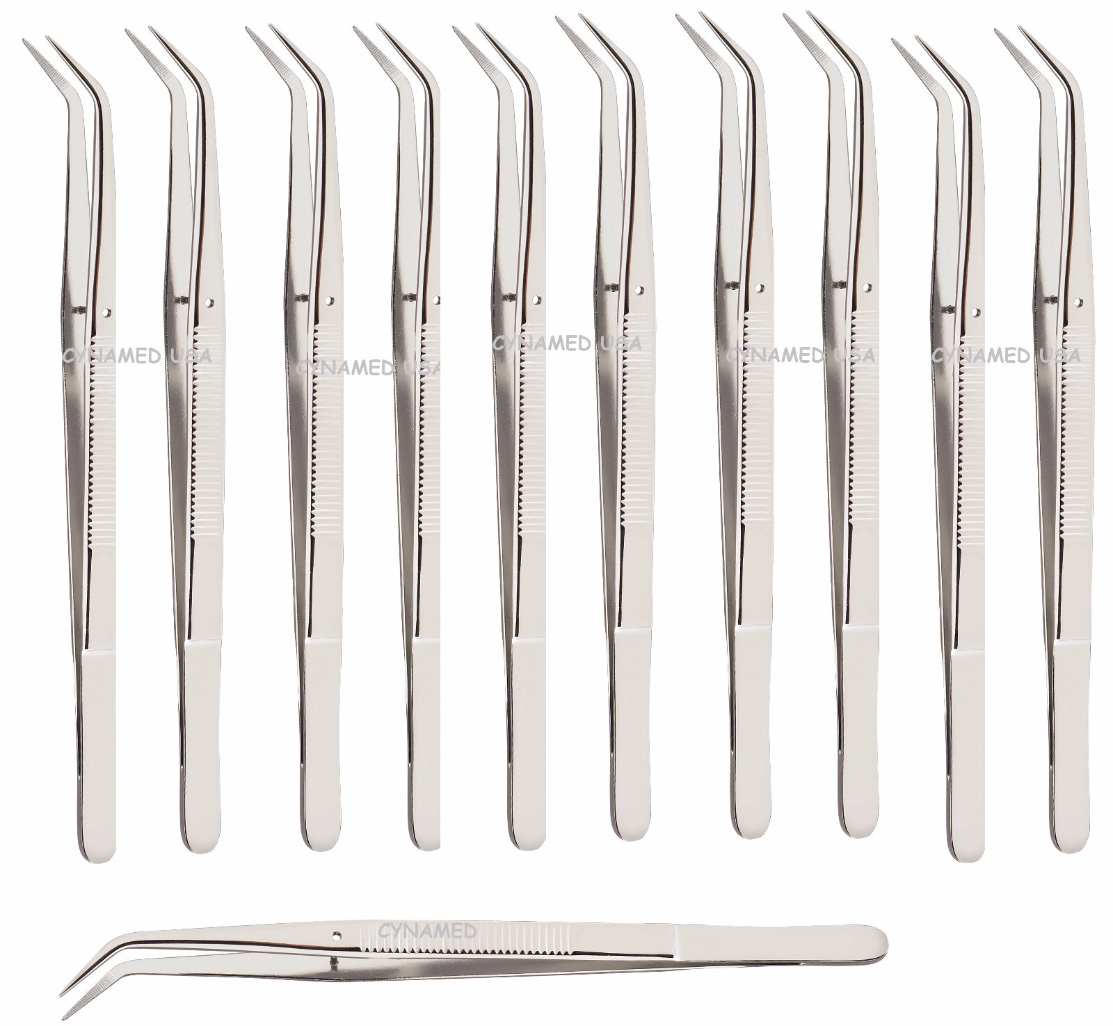 12 College Cotton Dressing Plier 6″ Dental Instruments Premium Stainless Steel