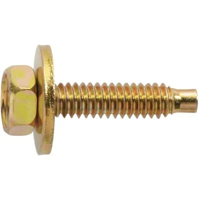 Auveco – 24168 – Hex Head Sems Body Bolt W/Dog Point 1/4-20 X 1-1/8 (50 Pieces)