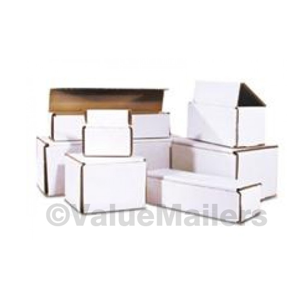 50 – 10x2x2 White Corrugated Shipping Mailer Packing Box Boxes