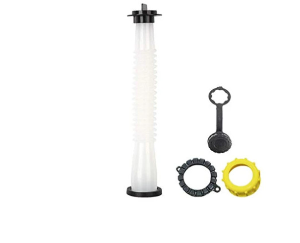 KP- 3 SETS EZ Pour Durable Gas Can Spout Replacement -Fits Midwest/Blitz/Scepter