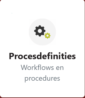 Procesdefinities