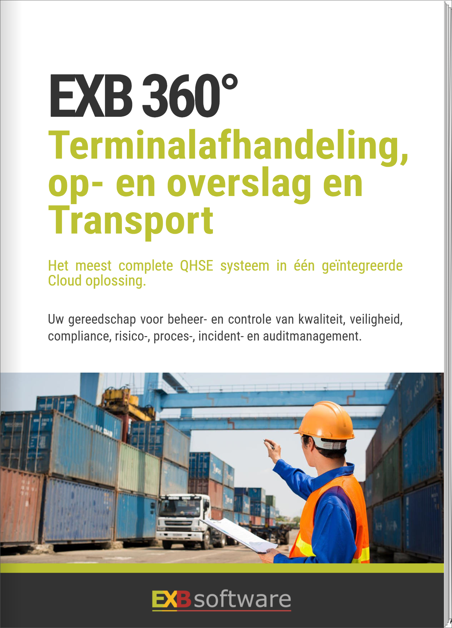 Cover EXB 360° - Terminalafhandeling, op- en overslag en transport NL